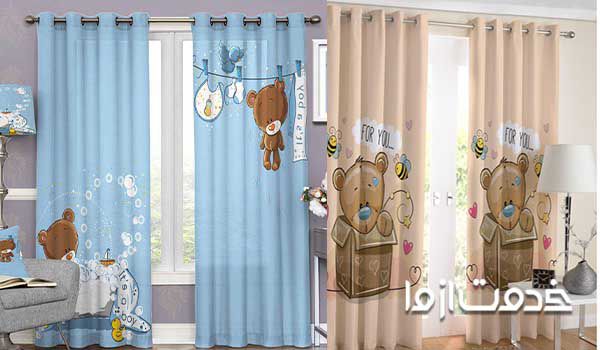 مدل پرده ای اتاق خواب کودک 